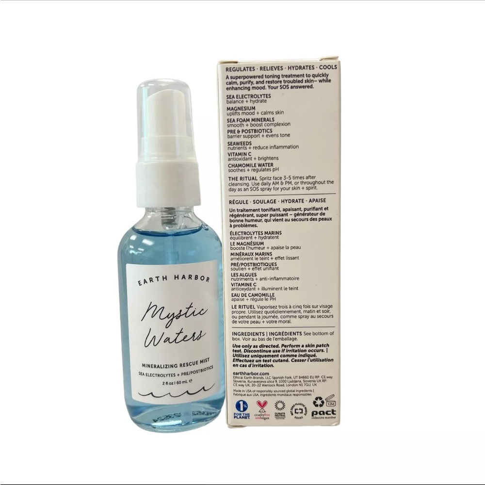 New inbox mineralising Rescue Mist🌟 Earth Harbor Mystic Waters C moisture - Picture 3 of 4